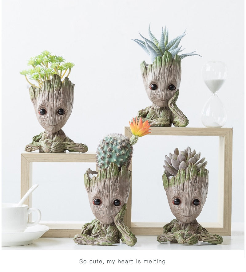 Groot adorable cadeau de décoration, pour petites plantes ou objets divers