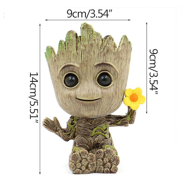 Groot adorable cadeau de décoration, pour petites plantes ou objets divers